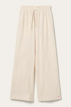 Ellos Home Natbukser Pyjama Pant Elly i genanvendt halvlinned