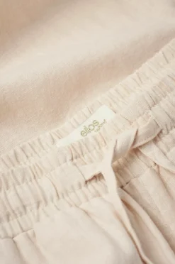Ellos Home Natbukser Pyjama Pant Elly i genanvendt halvlinned