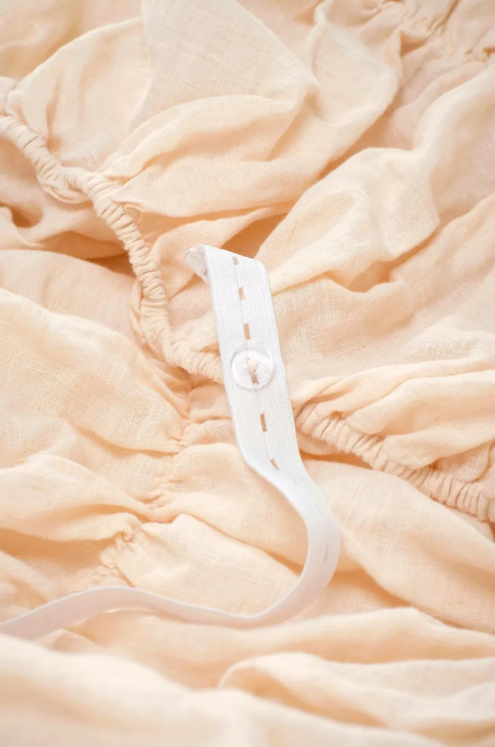 Ellos Home Polstring af seng Candice Elastic 60 cm i hør