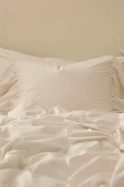 Ellos Home Pudebetræk Juliette Giant Frill i vasket bomuld