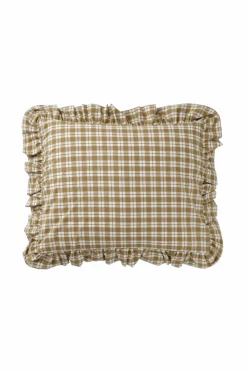 Ellos Home Pudebetræk Sonneli Check Frill PC i bomuld