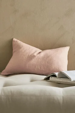 Ellos Home Pudebetræk Candice Zip i vasket hør 40x60 cm