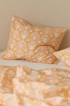 Ellos Home Pudebetræk Glorai Flower i bomuldssatin