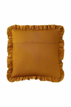 Ellos Home Pudebetræk Candice Frill i vasket hør