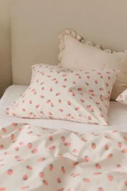 Ellos Home Pudebetræk Milly Fruit i vasket bomuld