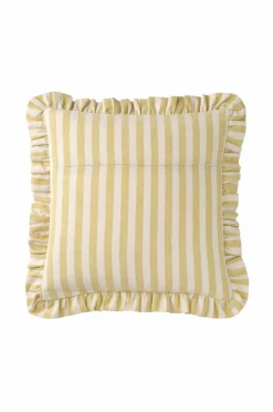 Ellos Home Pudebetræk Elly Classic Stripe i genanvendt halvlinned