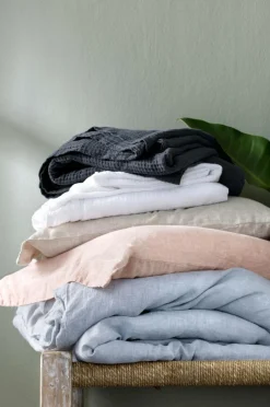 Ellos Home Pudebetræk Elmira af vasket hør