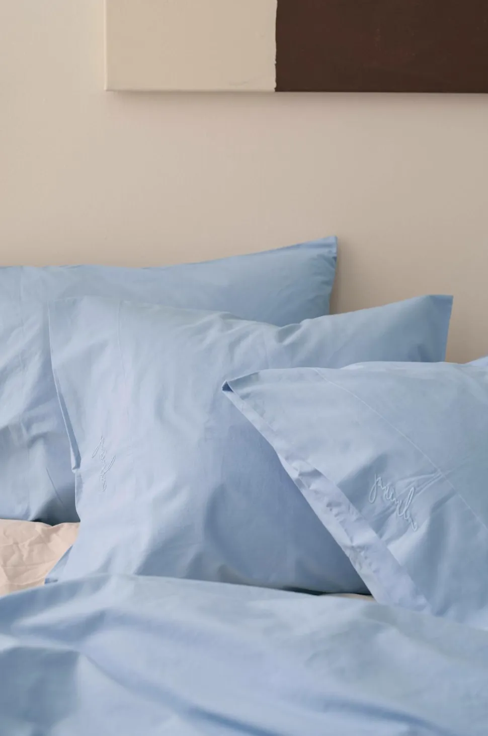 Ellos Home Pudebetræk Luca i bomuldspercale