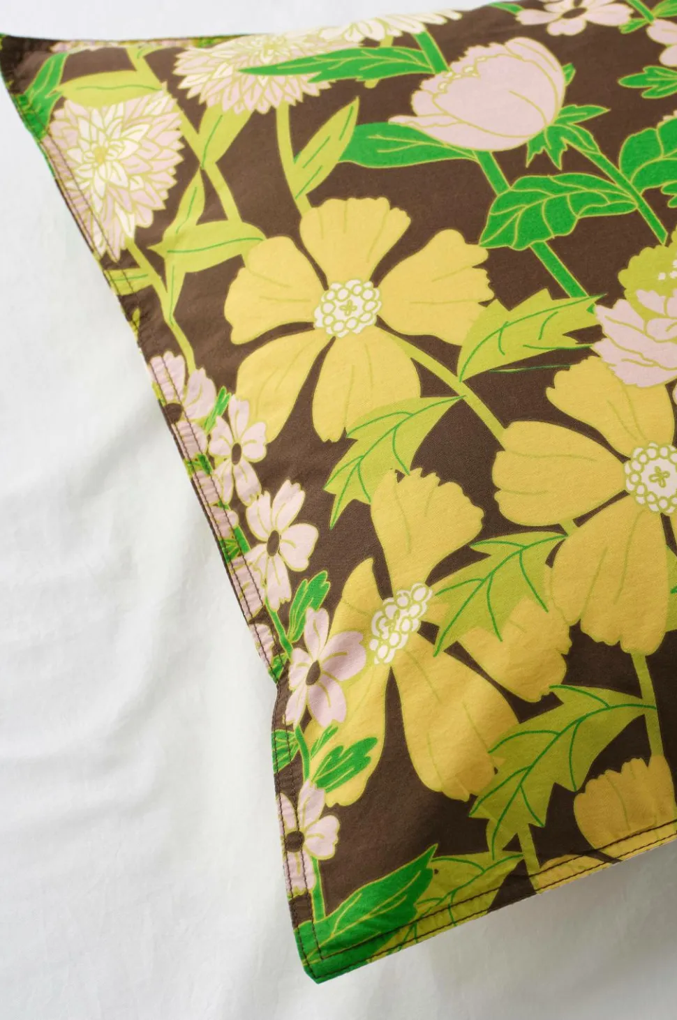 Ellos Home Pudebetræk Avery Flower i bomuldspercale