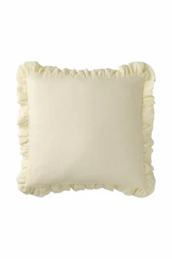 Ellos Home Pudebetræk Candice Frill i vasket hør