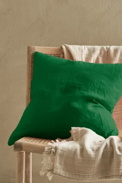 Ellos Home Pudebetræk Candice Zip i vasket hør 50x50 cm