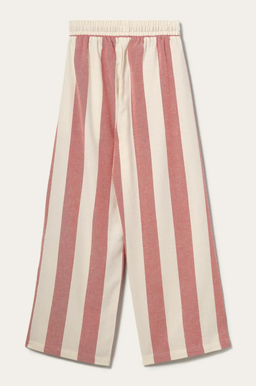 Ellos Home Pyjamasbukser Valerie Block Stripe i bomuldsflonel