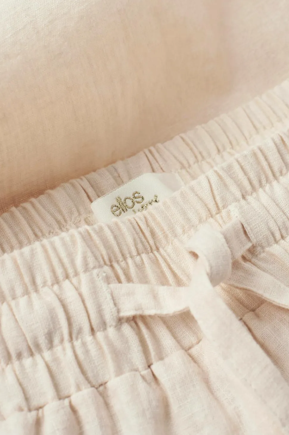 Ellos Home Pyjamasshorts Elly i genanvendt halvlinned