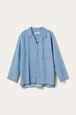 Ellos Home Pyjamasskjorte Denim