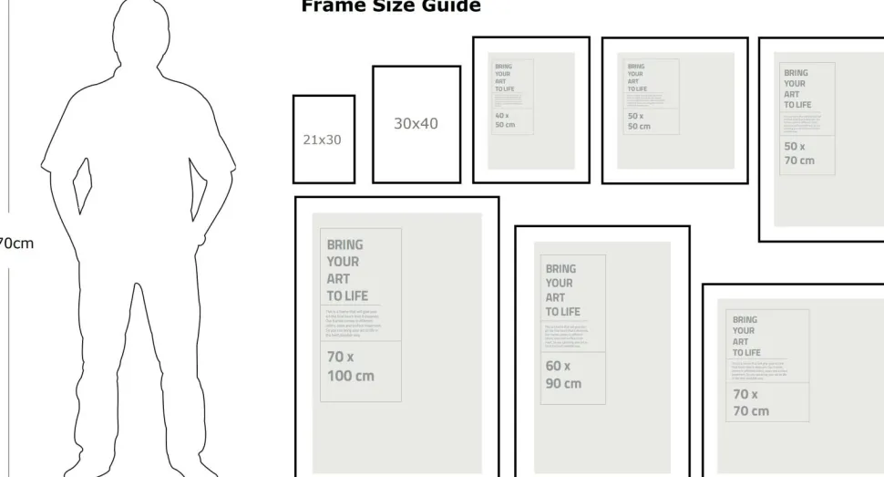 Ellos Home Ramme Victoria med plexiglas