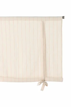 Ellos Home Roll up-gardin Elly Thin Stripe Rollup i genanvendt halvlinned