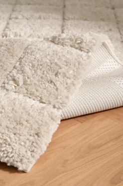 Ellos Home Ryatæppe Alba Check Shaggycarpet