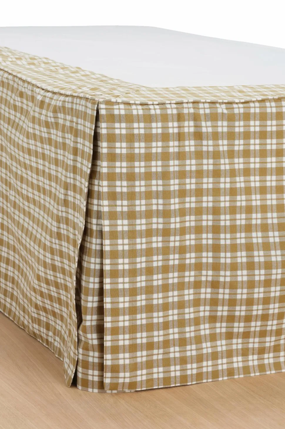 Ellos Home Sengekappe Sonneli Check i bomuld højde 52 cm