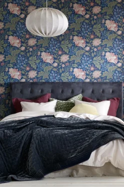 Ellos Home Sengekappe Candice i vasket hør 45 cm