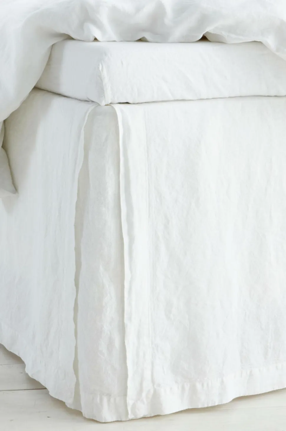 Ellos Home Sengekappe Elmira i vasket hør 60 cm