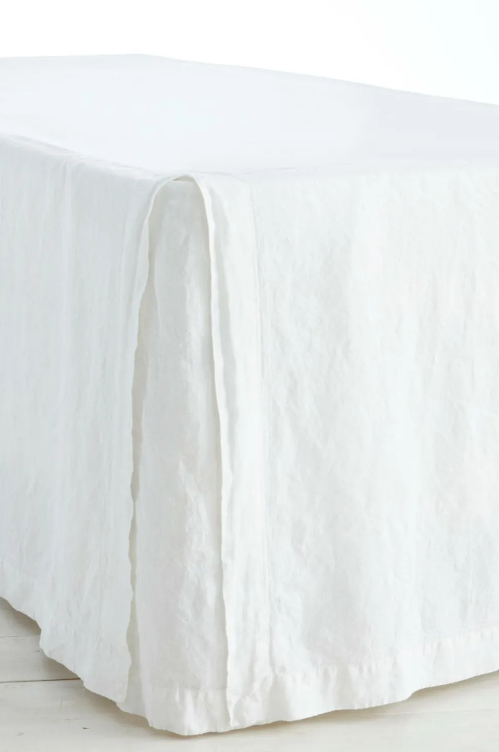 Ellos Home Sengekappe Elmira i vasket hør 60 cm