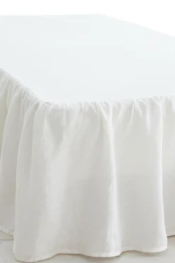 Ellos Home Sengekappe Candice i vasket hør 45 cm