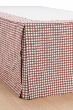 Ellos Home Sengekappe Sonneli Check i bomuld højde 52 cm