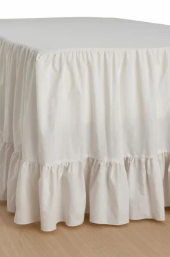 Ellos Home Sengekappe Juliette Giant i vasket bomuld 52 cm