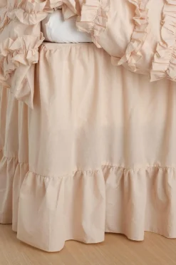 Ellos Home Sengekappe Juliette Giant i vasket bomuld 60 cm