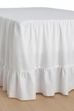 Ellos Home Sengekappe Juliette Giant i vasket bomuld 52 cm