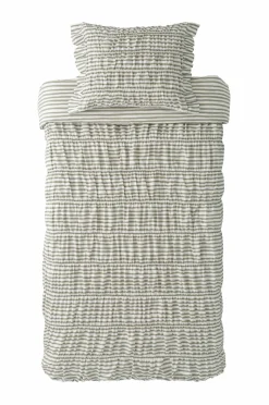 Ellos Home Sengesæt Avery Elastic i bomuldspercale 2 eller 3 stykker