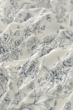 Ellos Home Sengesæt Avery Elastic i bomuldspercale 2 eller 3 stykker