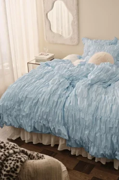 Ellos Home Sengesæt Avery Elastic i bomuldspercale 2 eller 3 stykker