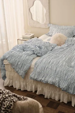 Ellos Home Sengesæt Avery Elastic i bomuldspercale 2 eller 3 stykker