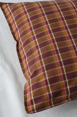 Ellos Home Sengesæt Avery Check i bomuldspercale 2 eller 3 stykker