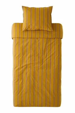 Ellos Home Sengesæt Avery Stripe i bomuldspercale 2 eller 3 stykker