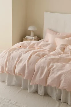 Ellos Home Sengesæt Candice i vasket hør - 2 eller 3 dele