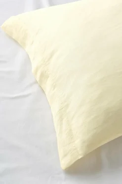 Ellos Home Sengesæt Candice i vasket hør - 2 eller 3 dele