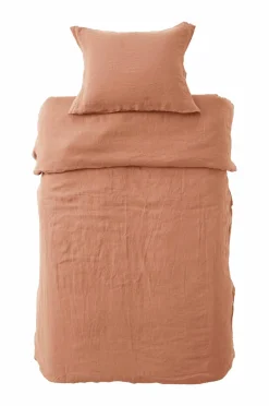 Ellos Home Sengesæt Candice i vasket hør - 2 eller 3 dele