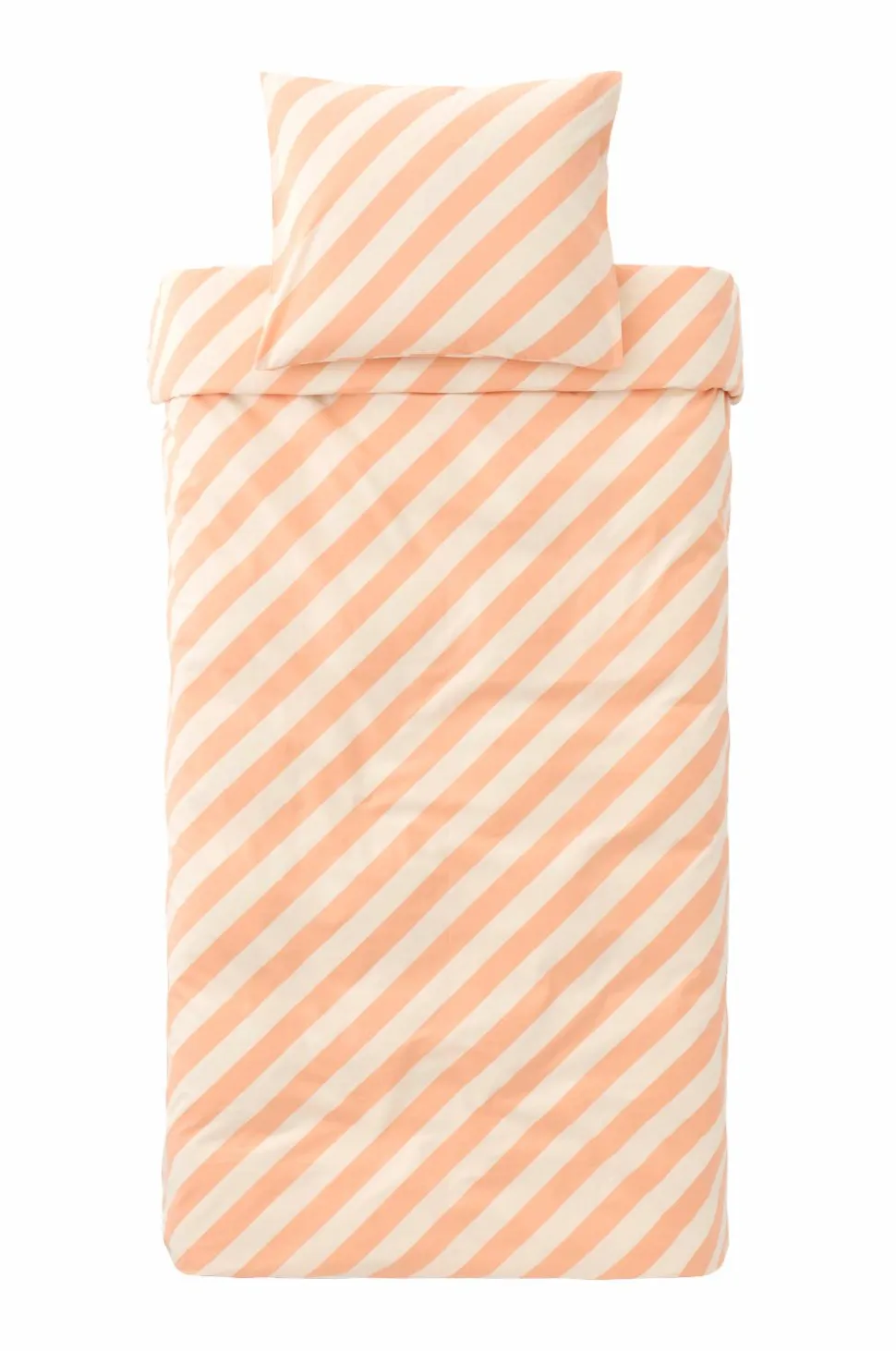 Ellos Home Sengesæt Diagonal Stripe i bomuld 2 dele