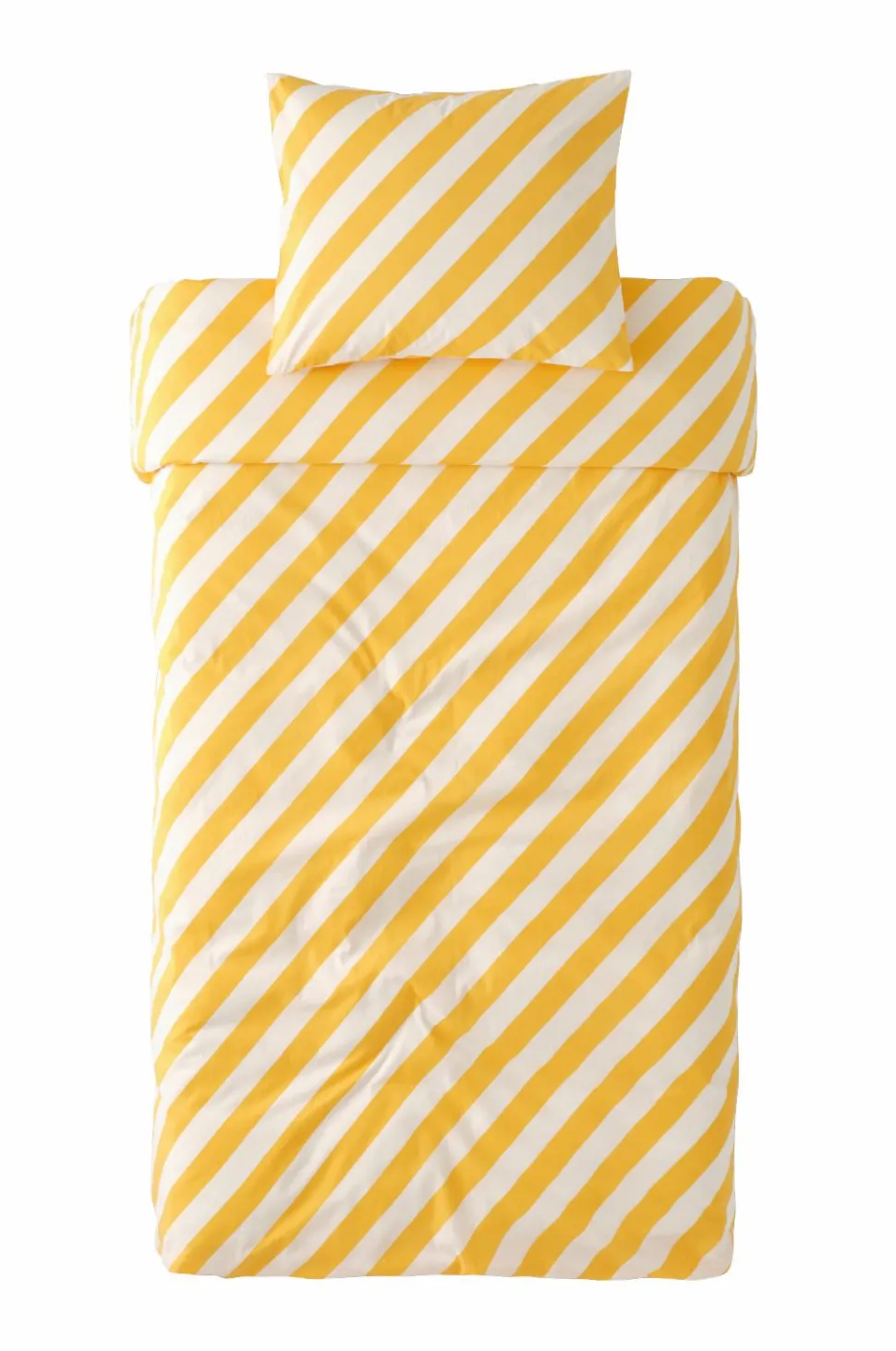 Ellos Home Sengesæt Diagonal Stripe i bomuld 2 dele