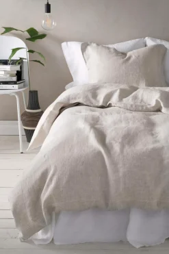 Ellos Home Sengesæt Elmira i vasket hør 2 eller 3 dele