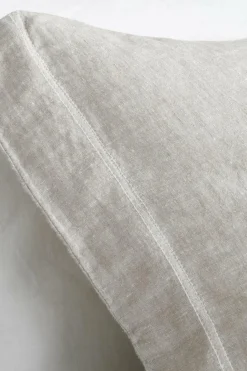 Ellos Home Sengesæt Elmira i vasket hør 2 eller 3 dele