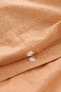 Ellos Home Sengesæt Elly i genanvendt halvlinned 2 eller 3 stykker