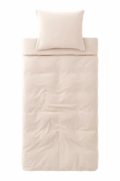 Ellos Home Sengesæt Elly i genanvendt halvlinned 2 eller 3 stykker