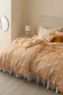 Ellos Home Sengesæt Glorai Flower i bomuldssatin