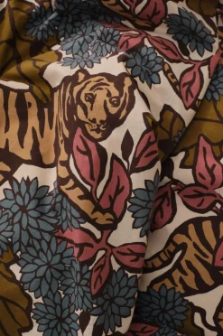 Ellos Home Sengesæt Milly Tiger i vasket bomuld 2 eller 3 stykker