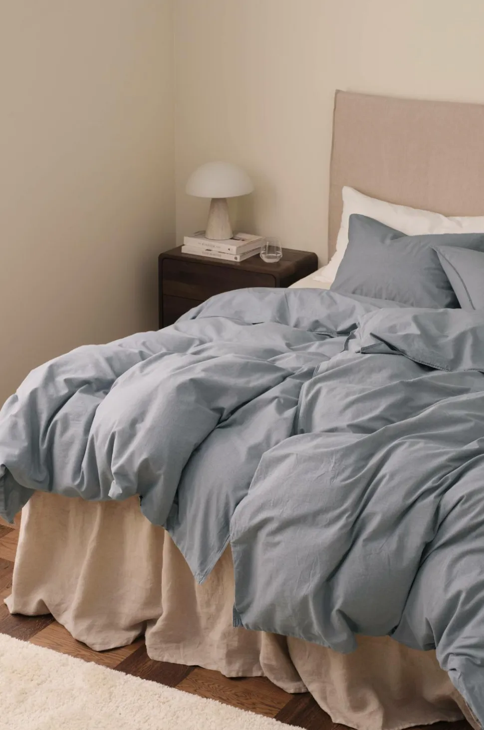 Ellos Home Sengesæt Rania i vintagevasket bomuld