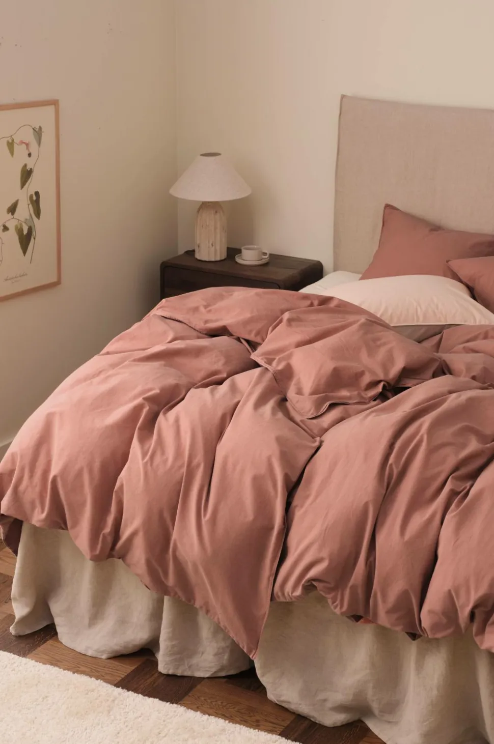 Ellos Home Sengesæt Rania i vintagevasket bomuld