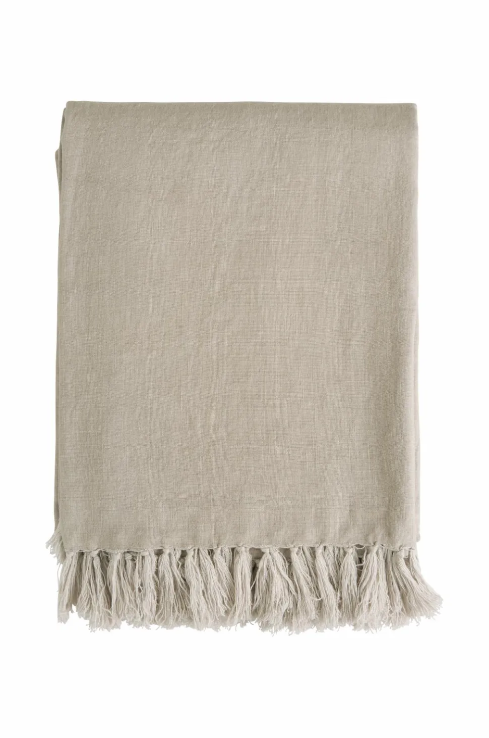 Ellos Home Sengetæppe Kiyoko i vasket hør